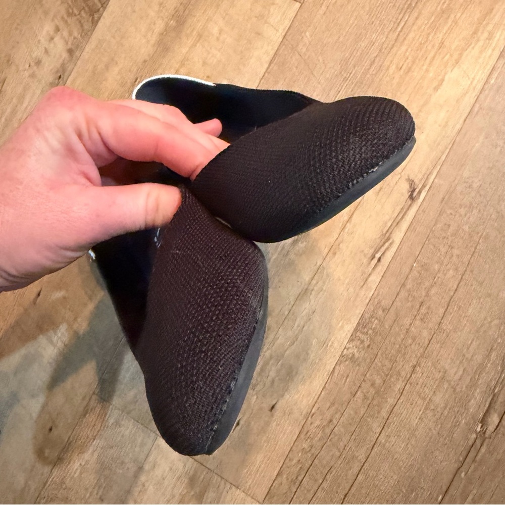 Rothy's The Flat Round Toe Shoe in Black - Picture 5 of 9